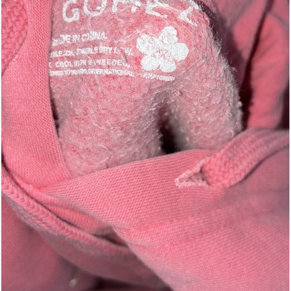 Selena Gomez Hoodie XXL Pigment Pink I Said I Love You First Merch NEW *spots - Picture 5 of 8